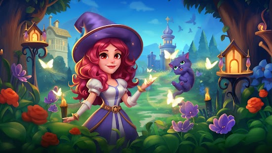 Merge Witches-Match Puzzles Screenshot