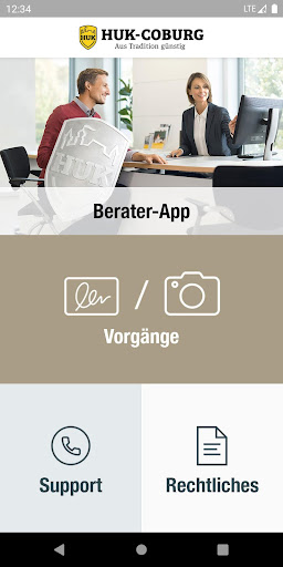 Android application HUK Berater screenshort