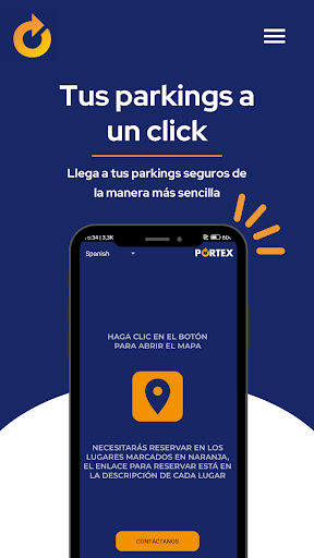 Android application Portex Parkings screenshort
