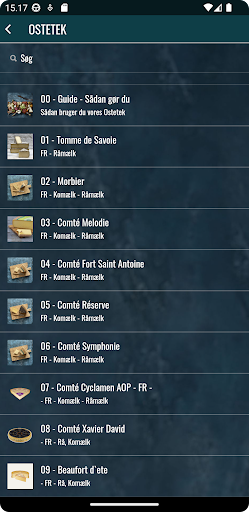 Risskov Ost App Screen 2