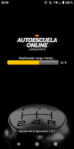 Android application Autoescuela Online - Premium screenshort
