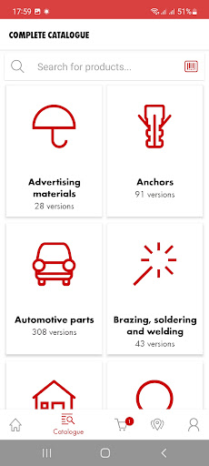 Android application Würth Mongolia screenshort