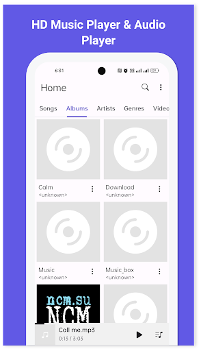 Offline Music Player App Screen 3
