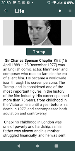 Charlie Chaplin - Life and Wor Screen 3