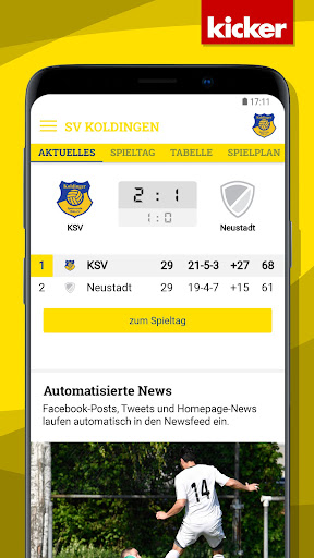 Koldinger SV Screen 3