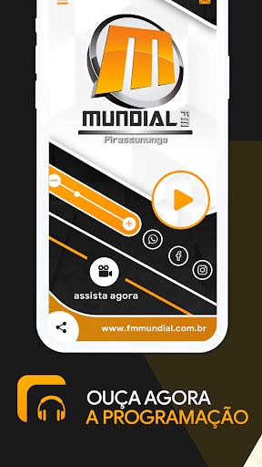Android application Mundial FM Pirassununga screenshort