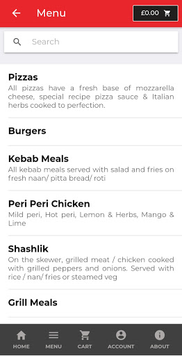 Prime Pizza and Grill Screen 2
