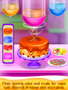 Cake Maker Cooking Cake Games androidhappy screenshots 2