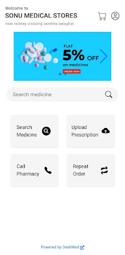 Sonu Medical Store Screen 2