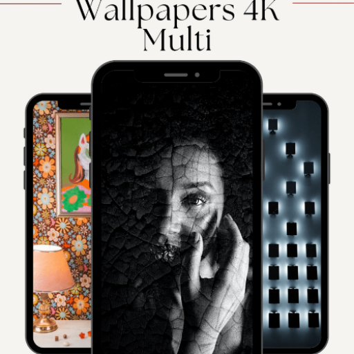 Wallpapers 4K multi logo