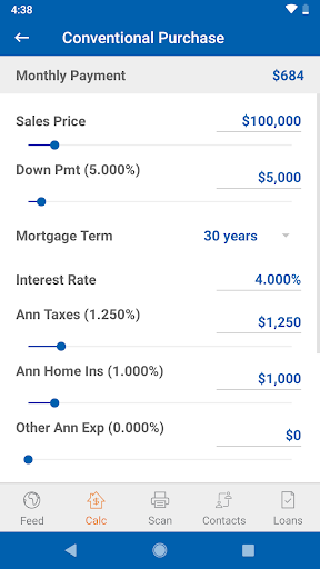 Screenshot of Sierra Pacific Mortgage