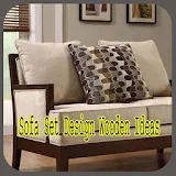 Sofa Set Design Wooden Ideas icon
