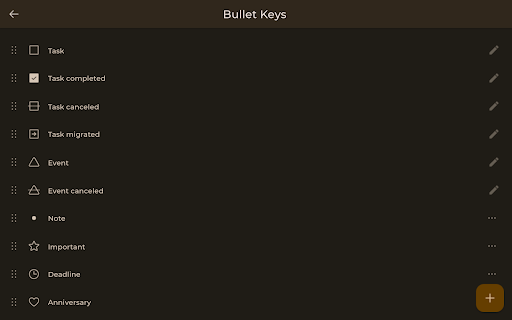 Screenshot of May: Beautiful Bullet Journal