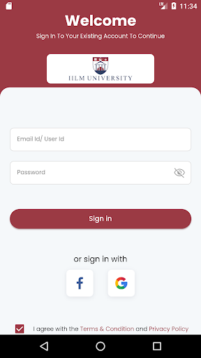 IILMConnect Screen 2