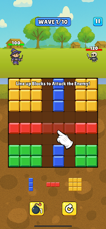 Game screenshot Block Attack mod apk