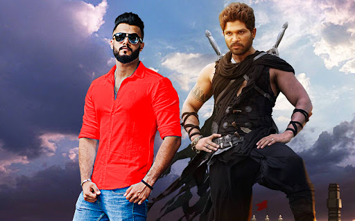 Allu arjun photo editor frames Screen 3