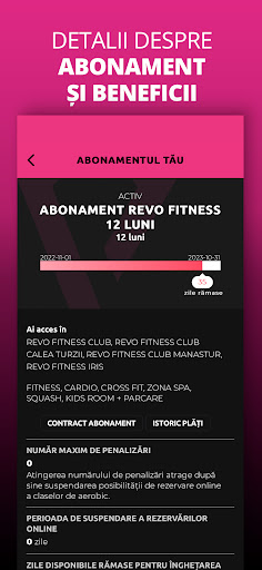 Revo Fitness Club Screen 2