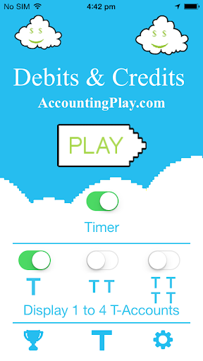 Android application Debit and Credit - Accounting screenshort
