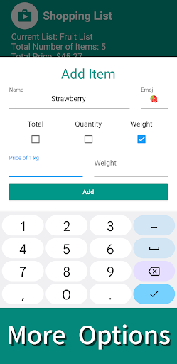 Shopping List: Save Your Money Screen 3