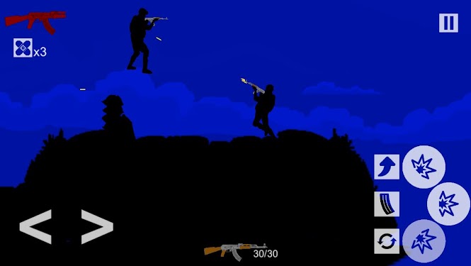 #4. Shadow Shooter Soldier (Android) By: Nuckrome Game