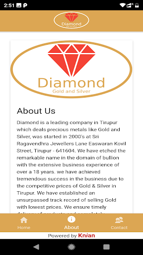 Diamond Gold Screen 2