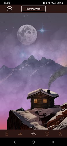 Snow Mountains Live Wallpaperのおすすめ画像4