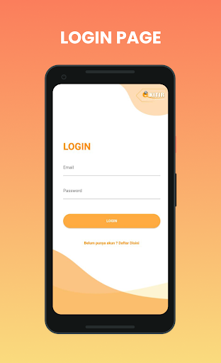 Android application EKITIR - Manajemen Birdfarm screenshort
