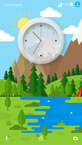 Camping Holiday Xperia Theme