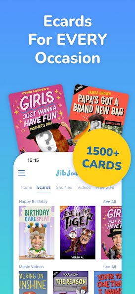 JibJab: Funny Birthday Cards 5.23.0 APK + Mod (Unlocked / Pro / Full / AOSP compatible) for Android