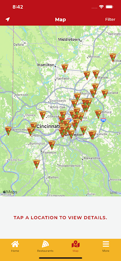 Cincinnati Pizza Week Screen 3