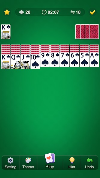 Spider Solitaire Classic 1.3.15 APK + Mod (Unlimited money) untuk android