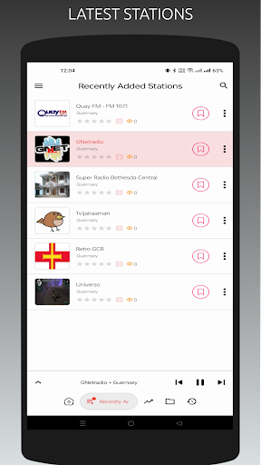 Android application Radio GG: All Guernsey Radios screenshort