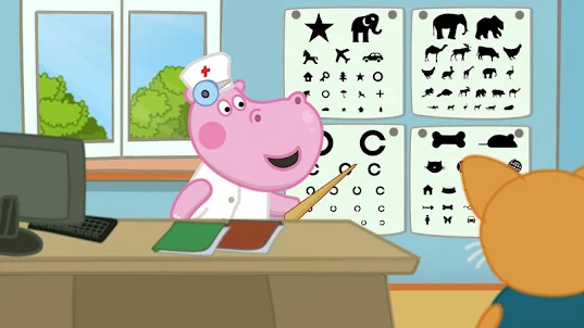 Doutor olho Hippo: Jogo médico