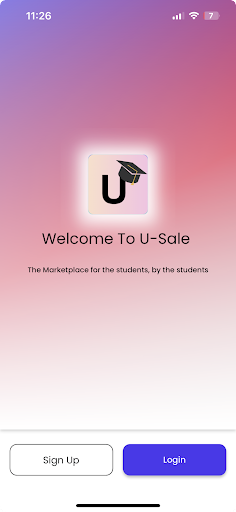 Android application U-Sale screenshort
