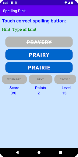 Spelling Pick screenshots 2