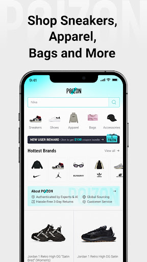Android application POIZON - Sneakers & Apparel screenshort