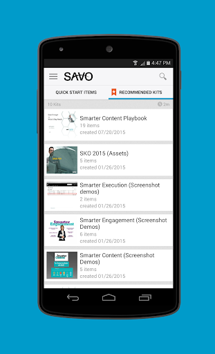 SAVO Mobile Sales Pro Screenshot 1 - AppWisp.com