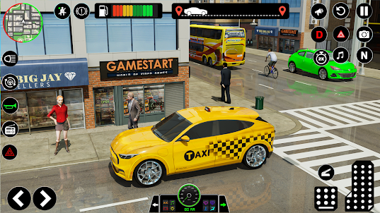 mô phỏng taxi: trò chơi xe tax