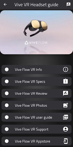 HTC Vive Flow VR Headset Guide
