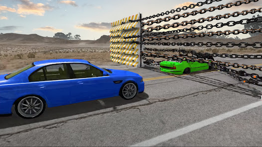 Chained Cars Stunt Racing Game  screenshots 2