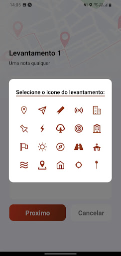 GeoRede Screen 2