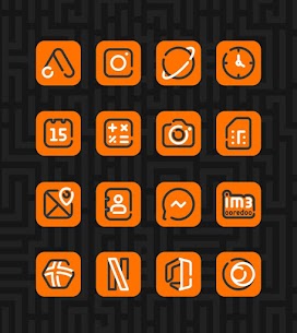 Linios Orange Icon Pack APK v1.0 [Paid] For Android 2