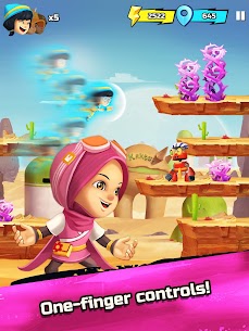 BoBoiBoy Galaxy Run MOD APK (Unlimited Energy/Boosters) 8