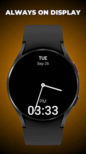 Minimal Hybrid Pro Watch Face Screenshot 2 - AppWisp.com