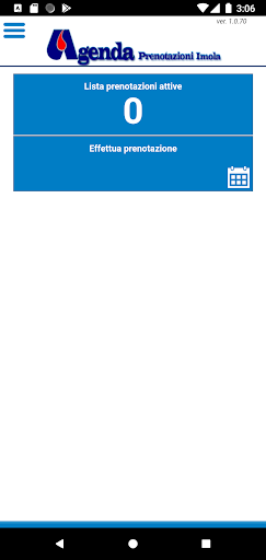 Agenda Prenotazione Imola Screen 2