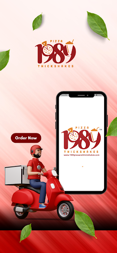 Android application 1989 PIZZA AND THICKSHAKES screenshort