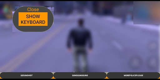Android application Cheats Keyboard Demo for III screenshort