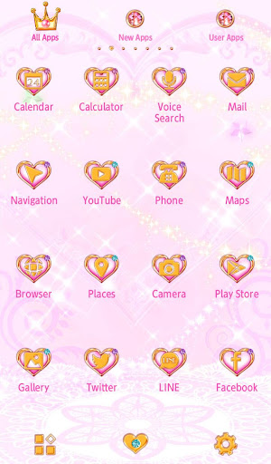 Cute Theme-Magical Heart- Screen 3
