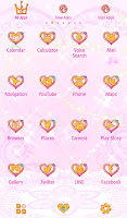 screenshot of Magical Heart Theme +HOME