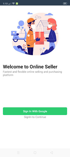 Android application Meri Online Dukan screenshort